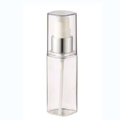50ml kare parfüm şişesi özel renkte PETG kozmetik şişe