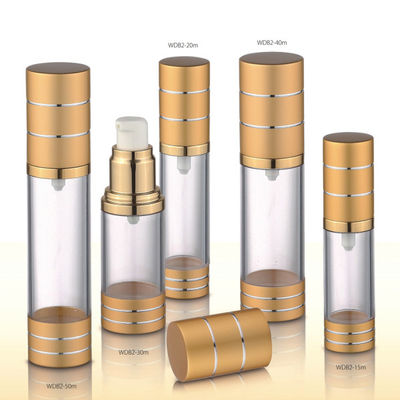 İyi fiyat Özelleştirilebilir Airless Serum Şişesi 15ML 20ML 30ML 40ML 50ML Airless Dağıtıcı Şişeler çevrimiçi