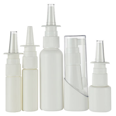 İyi fiyat 10ml 15ml 20ml 30ml 50ml 100ml PE Burun Spreyi Şişesi Nazal Sprey Kabı çevrimiçi