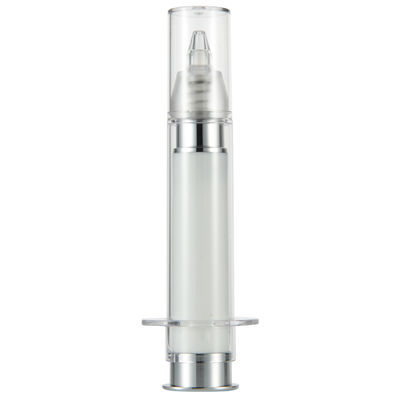 İyi fiyat Ekran Baskılı Boş Kozmetik Airless Şişe Göz Serumu Şişesi 15ml çevrimiçi