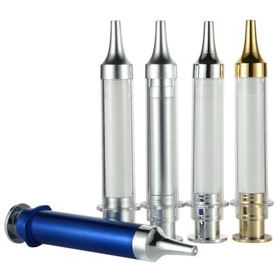 PP Yaka PETG Gövde Boş Airless Kozmetik Kap 5ml 10ml 20ml
