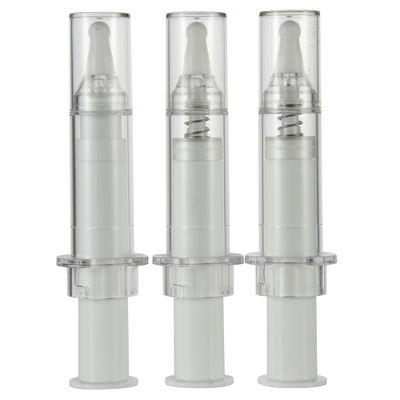 İyi fiyat 5ml/10ml/14ml/20ml Şırınga Havasız Şişe Plastik Moda Tasarımı çevrimiçi