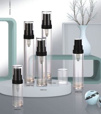 İyi fiyat Endüstriyel Kozmetik Havasız Şişe 5ml 8ml 10ml 15ml Akıllı Havasız Kaplar Kozmetik çevrimiçi