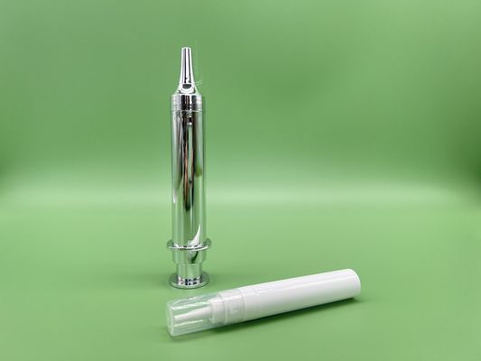 İyi fiyat Kozmetik Şırınga 10ml Şişe Doldurulabilir Göz Kremi Şişesi Serigrafi çevrimiçi