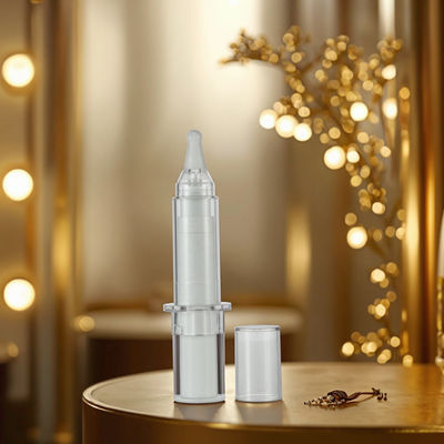 İyi fiyat 10ml 15ml 20ml Göz Kremi için Hava Yoksun Kozmetik Şırınga Şişesi çevrimiçi