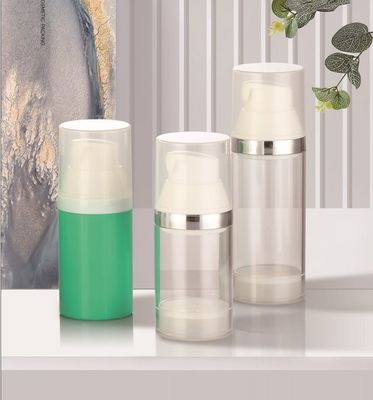 İyi fiyat Kozmetik ambalajı için PETG hava içermeyen pompa şişesi 30 ml 50 ml çevrimiçi